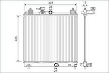 VALEO KÜHLER MOTORKÜHLUNG